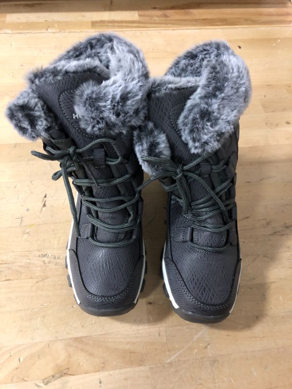 Photo 2 of HOBIBEAR Snow Boots Waterproof Slip Resistant Outdoor Winter Shoes --- Women's 7/7.5