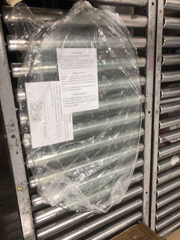 Photo 1 of Design Toscano Elephant's Majesty Glass-Topped Cocktail Table