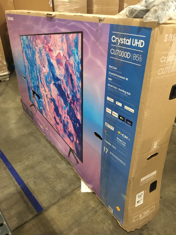 Photo 1 of 85" Class CU7000D Crystal UHD 4K Smart TV (2023)
