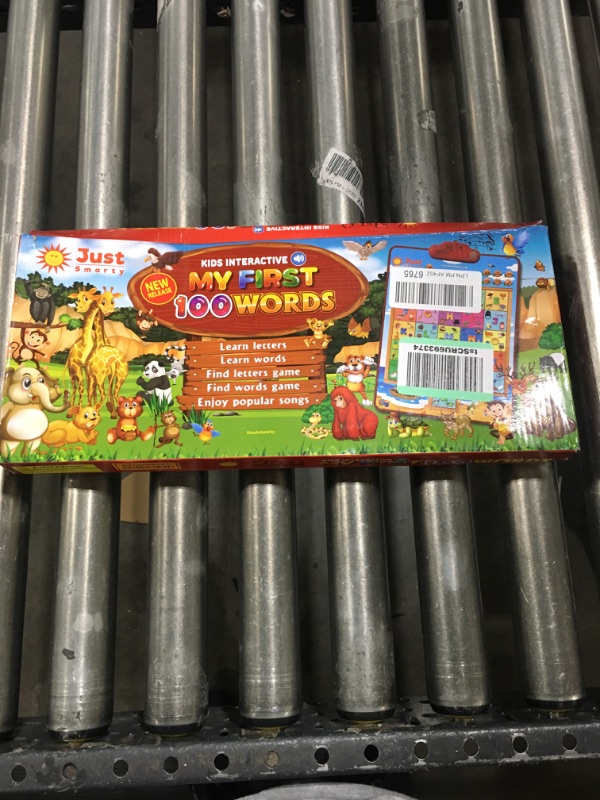 Photo 2 of Just Smarty Interactive 100 Words Poster, Kids Learning Toys, Educational Toys 