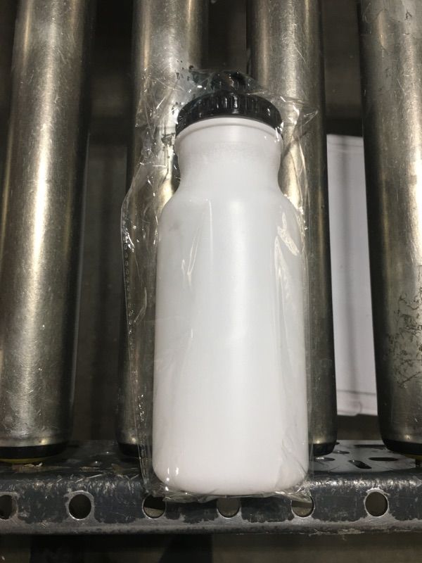 Photo 1 of  20 oz. BPA-Free Easy Open with Pull Top Cap, White