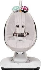 Photo 1 of 4moms MamaRoo Multi-Motion Baby Swing, Bluetooth Baby Swing with 5 Unique Motions, Grey