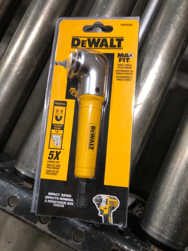 Photo 2 of Dewalt DWARA60 Maxfit Impact Ready Right Angle Attachment