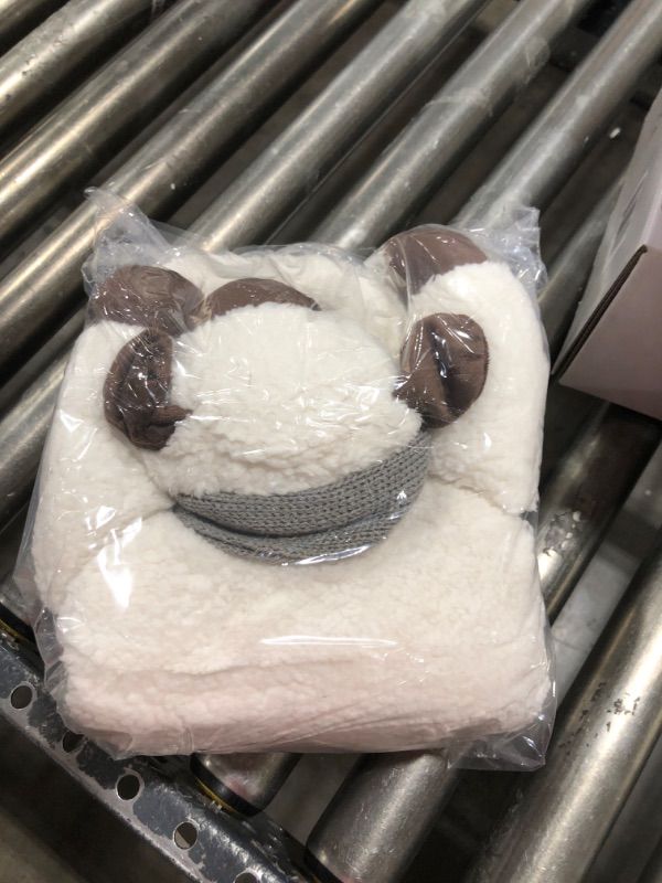 Photo 1 of Huggaroo Weighted Lap Pad Lamb- Sensory Stuffed Animals - 3.6 lb Large 29 x 8 in for Anxiety and Autism Comfort – Stocking Stuffer