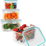 Photo 1 of 3 Food Storage Containers, 118oz, Green