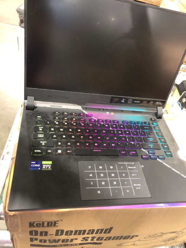 Photo 3 of ASUS ROG Strix Scar 15 (2022) Gaming Laptop, 15.6” 300Hz IPS FHD Display, NVIDIA GeForce RTX 3070 Ti,Intel Core i9 12900H, 16GB DDR5, 1TB SSD, Per-Key RGB Keyboard, Windows 11 Home, G533ZW-AS94 300Hz IPS FHD | RTX 3070Ti