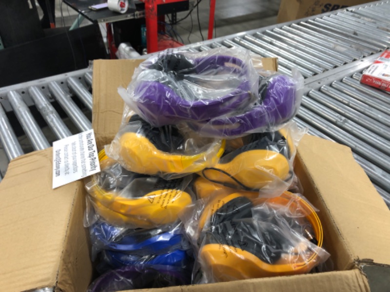 Photo 1 of Eduvy Bulk Headphones for Classroom with Microphone, Heavy-Duty School Pack Wired Headphones for Students. Teacher Must Haves Supplies from Elementary to College (24 Pack Mixed Color)