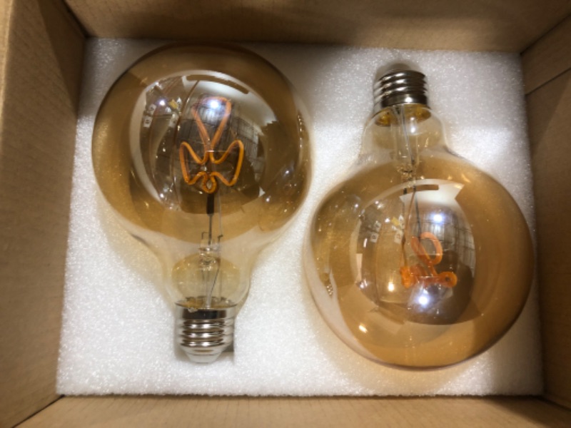 Photo 1 of 2PC Large Lightbulbs 