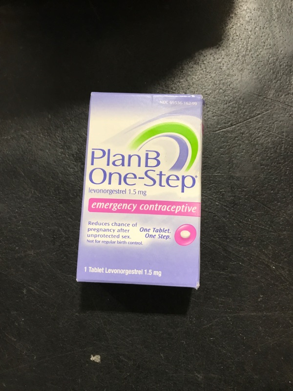 Photo 2 of Plan B One-Step Emergency Contraceptive, 1.5 Mg (1 Tablet)Expire April 2026