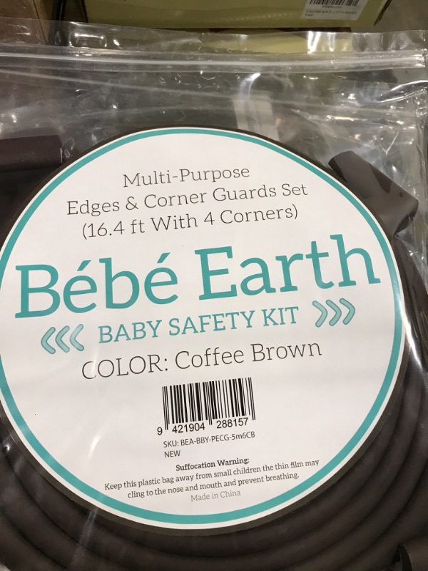 Photo 1 of Bebe Earth Multi-Purpose 20.4 ft 8 Cor Edges & Corner Guards Set Baby Safety Kit