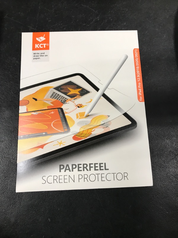 Photo 2 of KCT [3+2 Pack Paper Screen Protector Compatible with iPad Pro 12.9 