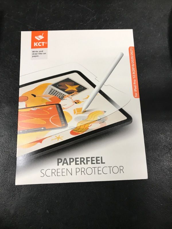 Photo 1 of KCT [3+2 Pack Paper Screen Protector Compatible with iPad Pro 12.9 