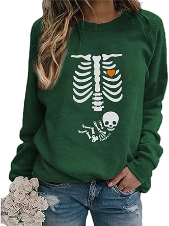 Photo 1 of Dahuiya Mamas Boobery Sweatshirt Womens Funny Halloween Thanskgiving Brewing Co Blouse Tops  SIZE L