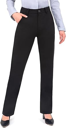 Photo 1 of Bamans Dress Pants for Women Business Casual Stretch Skinny Work Pants with Pockets SIZE XL 