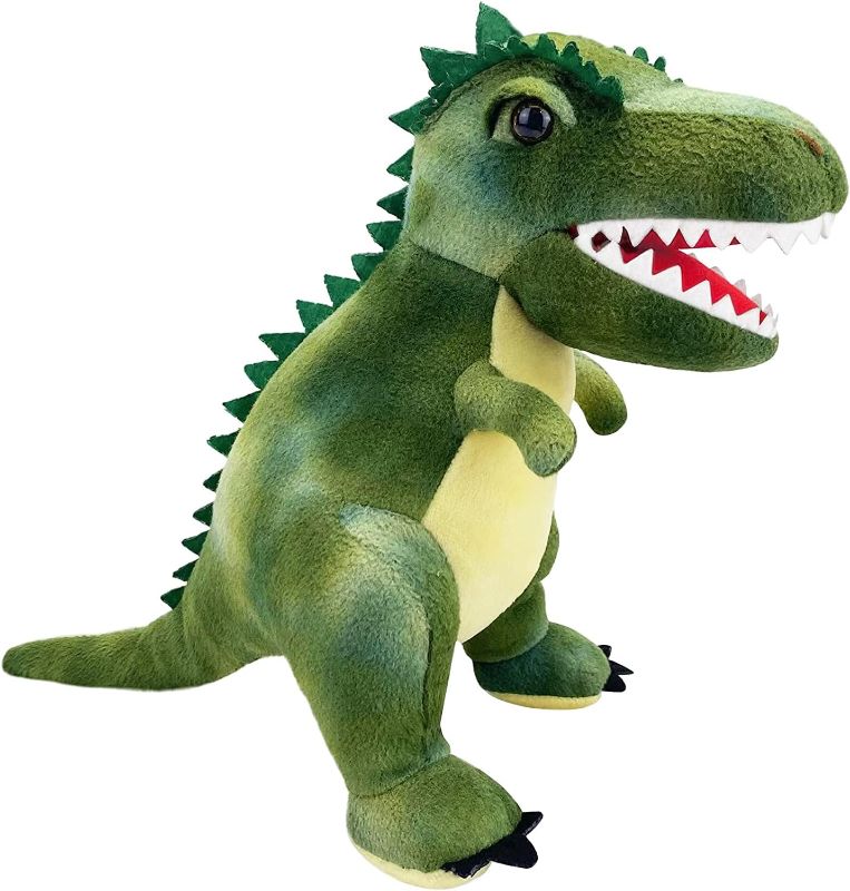 Photo 1 of JUSTQUNSEEN Plush Dinosaur Stuffed Animal,10'' Dinosaur Plush Toys Soft Small Dinosaur Stuffed Animal for Kids 3-5-7, Dinosaur Plush Birthday Dinosaur Plush Toys Plush Dinosaur Kids