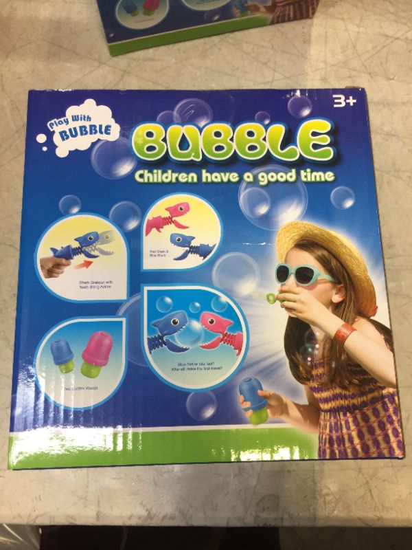 Photo 2 of Bubble Machine, Automatic Bubble Blower with 2 Speed Levels, Portable Bubble Machine for Kids and Toddler with 15000+ Bubbles Per Minute, Outdoor Toys for Parties, Birthday, Wedding, Christmas
