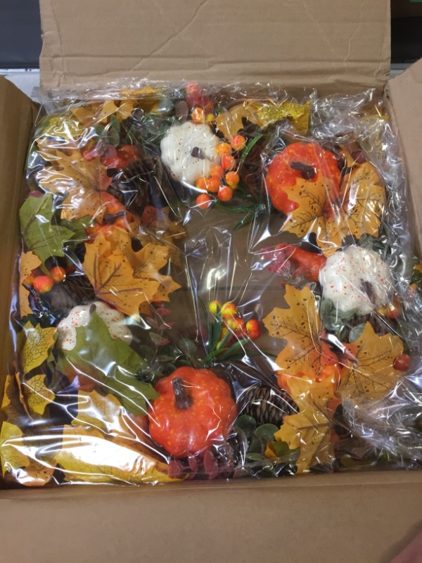 Photo 1 of 14'' FALL WREATH