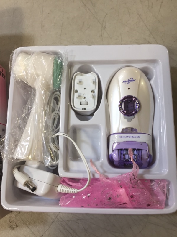 Photo 1 of Epilator for Women, 2 in 1 Hair Removal Epilator with Epilator Head & Shaver Head, Electric Cordless Hair Shaver Portable Painless Epilator Hair Removal for Face Bikini Trimmer Ladies & Men