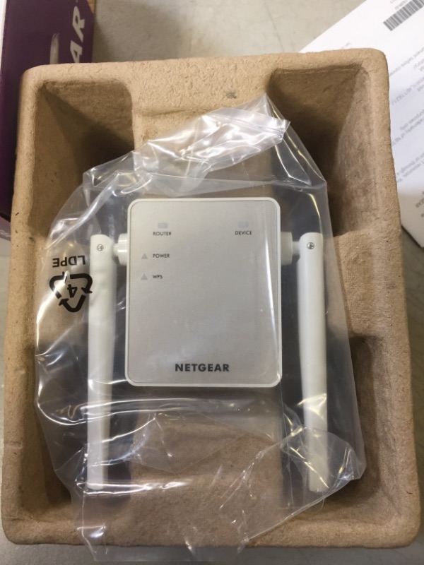 Photo 2 of NETGEAR Wi-Fi Range Extender EX6120 - Coverage Up to 1500 Sq Ft and 25 Devices with AC1200 Dual Band Wireless Signal Booster & Repeater (Up to 1200Mbps Speed), and Compact Wall Plug Design WiFi Extender AC1200