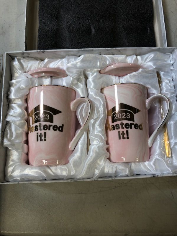 Photo 1 of 2 PCK GRADUATION MUGS PINK 2023
SEALED - OPENED FOR LIVE PHOTO