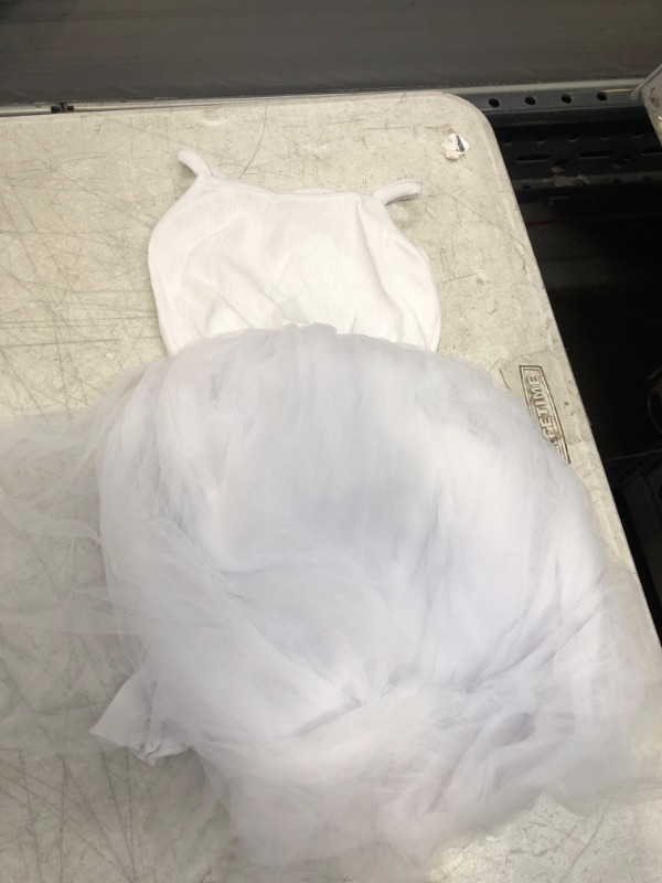 Photo 1 of Niyage Girls Flutter Sleeve Princess Dress Toddler Square Neck Ruffle Vintage Party Dresses Strap-white 2T