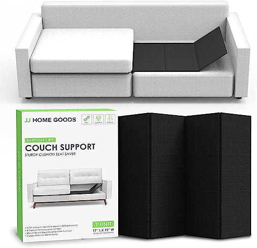 Photo 1 of  JJ CARE Couch Support [Upgraded - 17" x 72"] - Couch Cushion Support for Sagging Seat, Durable Couch Support Board, Firm & Nonslip Couch Supports for Sagging Cushions Sectional
