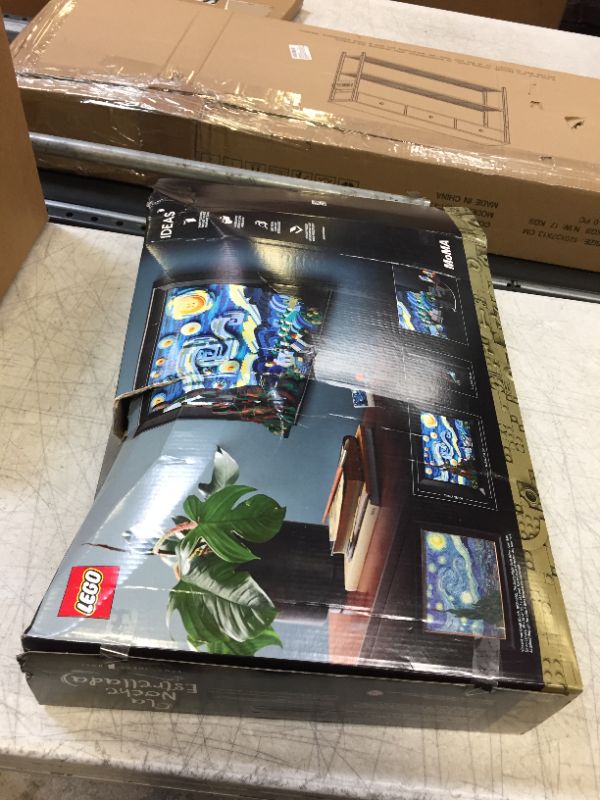 Photo 2 of LEGO Ideas Vincent Van Gogh - The Starry Night 21333 Building Set for Adults (2316 Pieces)  (MINOR DAMAGE TO BOX)(NEW)