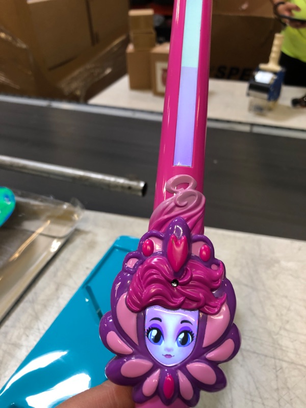 Photo 1 of Magic Fairy Wand: Of Dragons, Fairies, and Wizards Fairy Fern Hand Held Pink Wand