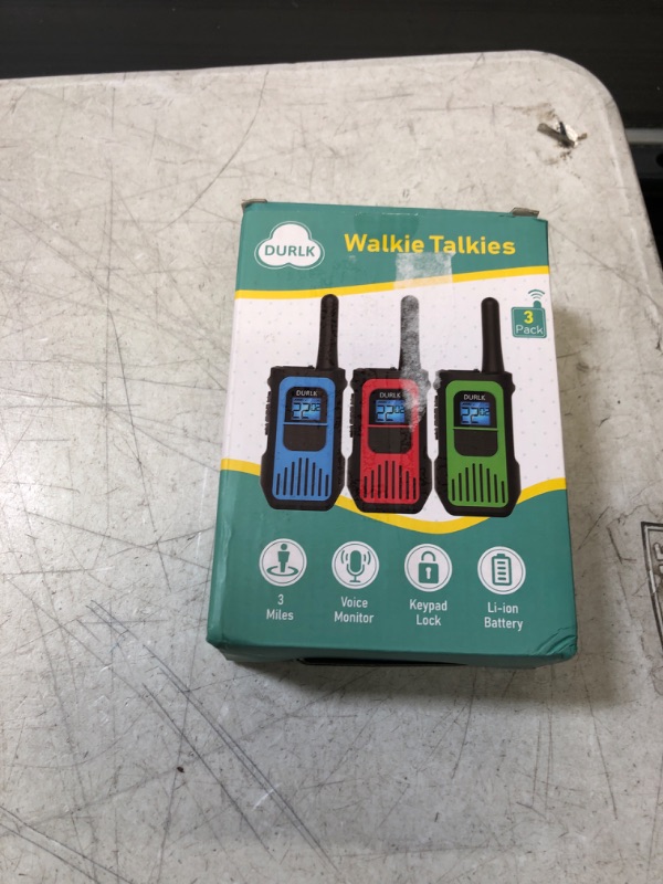 Photo 2 of  WALKIE TALKIES 3 PCS