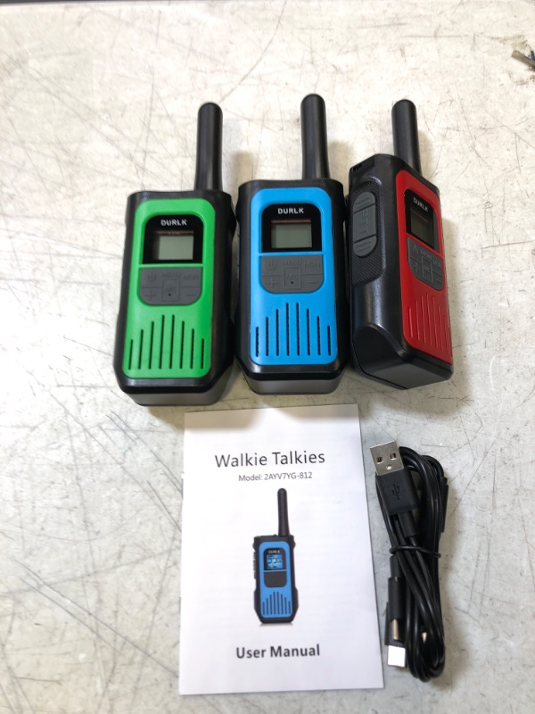 Photo 1 of  WALKIE TALKIES 3 PCS