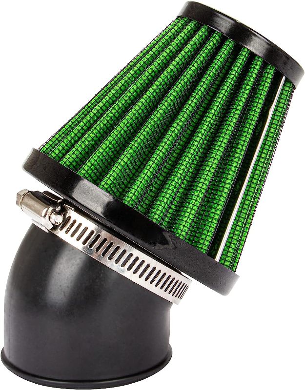 Photo 1 of 45-48mm Motorcycle Air Filters Mushroom Head Cleaner for Rebel Kawasaki Suzuki 50cc 70cc 90cc 125cc Dirt Pit Bike (Green)
