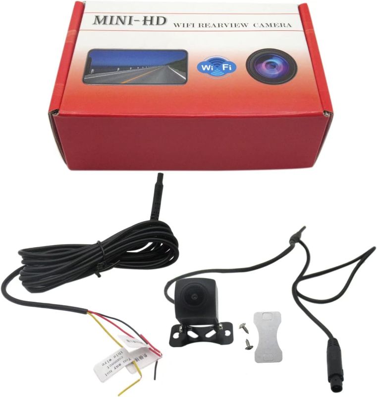 Photo 1 of 175°WiFi Wireless Car Rear View Cam Backup Reverse Camera for iPhone Android iOS
