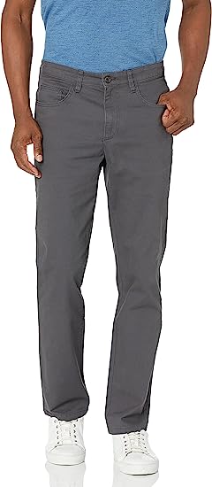 Photo 1 of Amazon Essentials Men's Straight-Fit 5-Pocket Comfort Stretch Chino Pant (Previously Goodthreads) size 38w x 30L 
