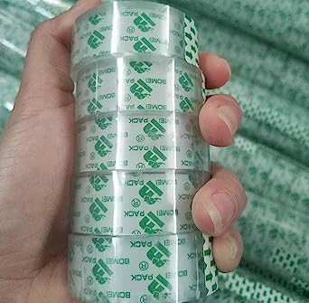 Photo 1 of BOMEI PACK 42 Rolls Crystal Clear Transparent Tape, Stationery Tape Refills Rolls for Dispenser, 3/4 in x 1000 in,1 inch Core, Gift Wrapping Tape for Office, School and Home