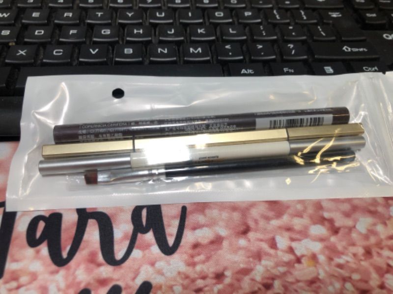 Photo 2 of 3 Different Eyebrow Pencils,Creates Natural Looking Brows Easily,Long Lasting,4-in-1:Eyebrow Pencil *3; Eyebrow Brush *