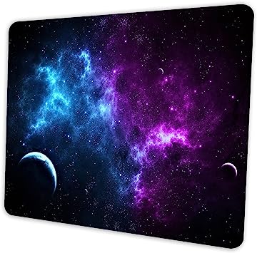 Photo 1 of SHALYSONG Mouse pad Personalized Design Galaxy Computer Mousepad, Washable Non-Slip Rubber Mousepad 9.5 X 7.9 inch