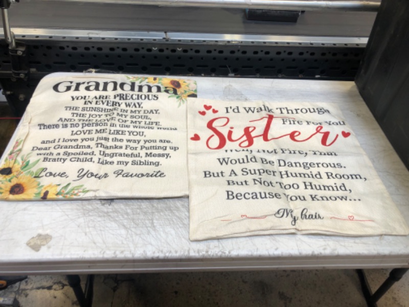 Photo 1 of 2 PILLOW CASES FOR PATIO FURNITURES   SIZE 18X18