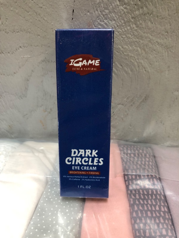 Photo 3 of EXP 09-27-2023----------IGAME Dark Circles Eye Cream-E001 | Target Dark Circles and Reduce Puffiness | Pefect for Sensitive Skin | 1Fl.Oz