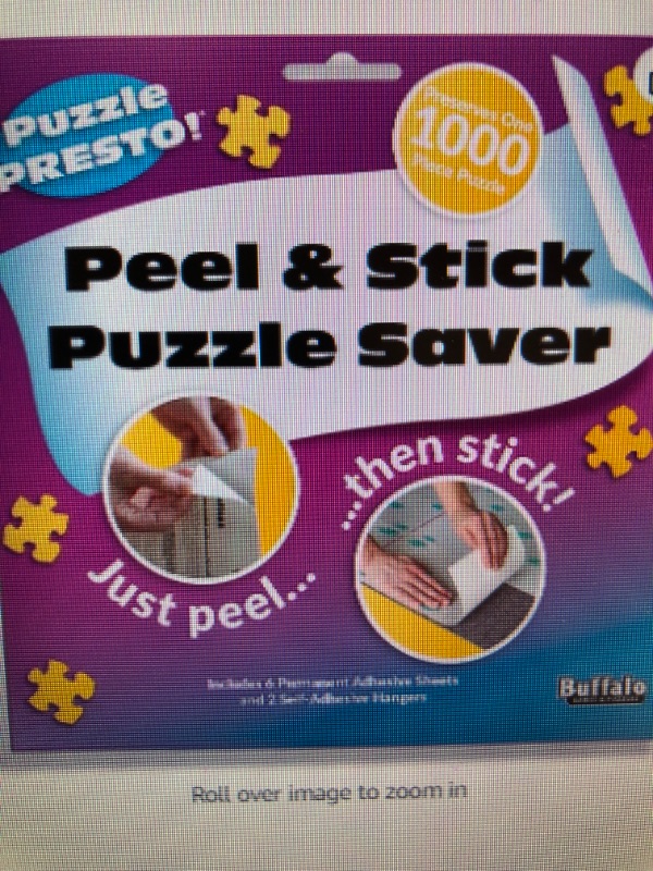 Photo 1 of Peel & Stick Puzzle Saver: 