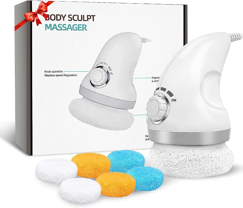 Photo 1 of Body Sculpting Machine Cellulite Massager with 6 Skin Friendly Washable Pads, Body Massager for Belly Legs Butt Arms
