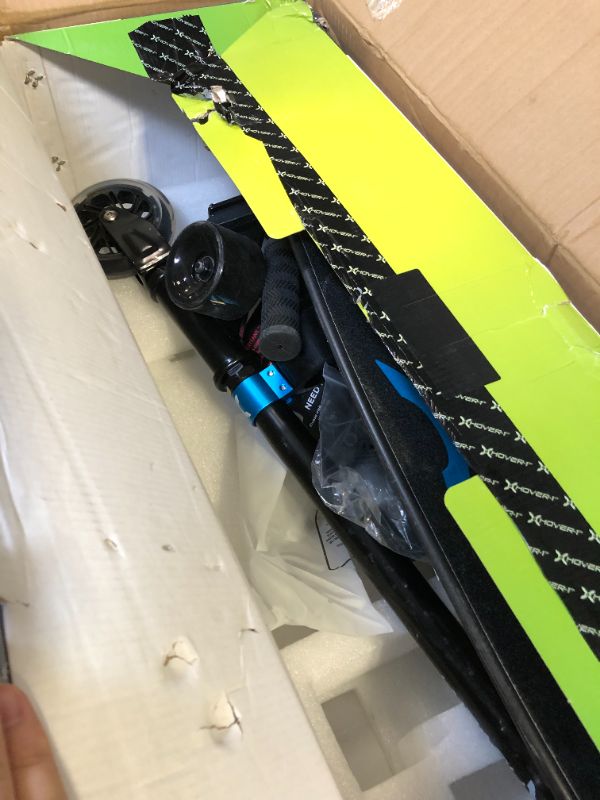 Photo 2 of *FOR PARTS ONLY* Hover-1 Switch 2-In-1 Electric Scooter & Skateboard | 2.5HR Full Charge, Lock & Release Mechanism, Remote Controlled, Safe for Kids, Black 