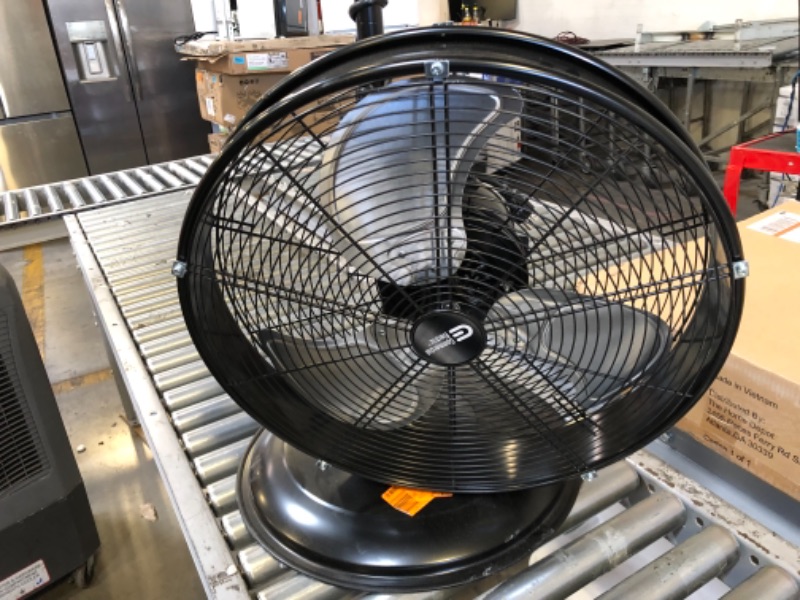 Photo 1 of **SIMILAR PRODUCT**** NO BOX  COMMERCIAL ELECTRIC  Stand Fan - 20 Inch, Pro Series, High Velocity, Heavy Duty Metal For Industrial, Commercial, Residential, & Greenhouse Use - ETL Listed, Black
