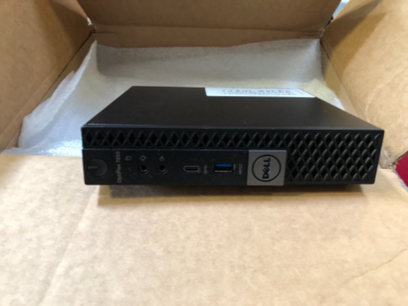 Photo 2 of Dell Optiplex 7050 Micro Desktop, Intel i7, 16GB RAM, 256GB SSD, WiFi, Keyboard and Mouse, Windows 10 Pro (Renewed)-