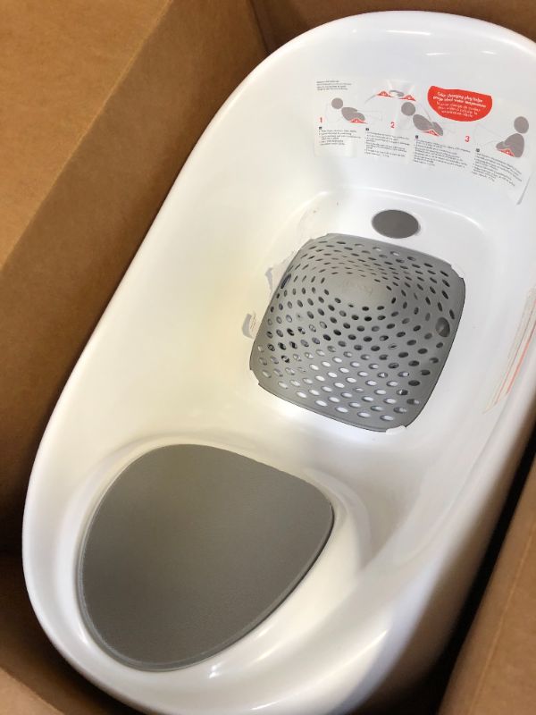 Photo 2 of Boon SOAK™ 3-Stage Bathtub - Gray White