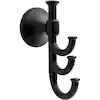 Photo 1 of Accolade Expandable Robe J-Hook in Matte Black
