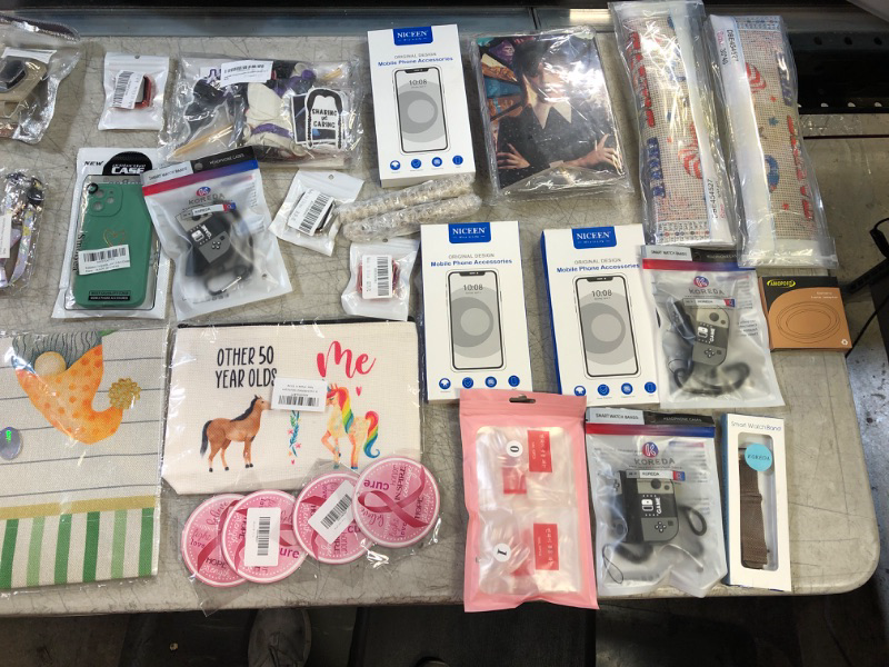 Photo 1 of box lot various items 
