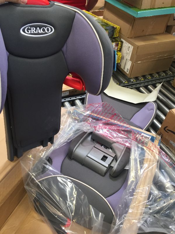 Photo 2 of Graco Affix Highback Booster Seat with Latch System, Grapeade