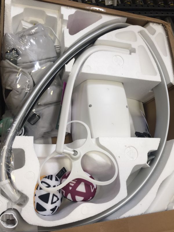 Photo 1 of 4moms MamaRoo Multi-Motion Baby Swing, Bluetooth Enabled with 5 Unique Motions, Grey
