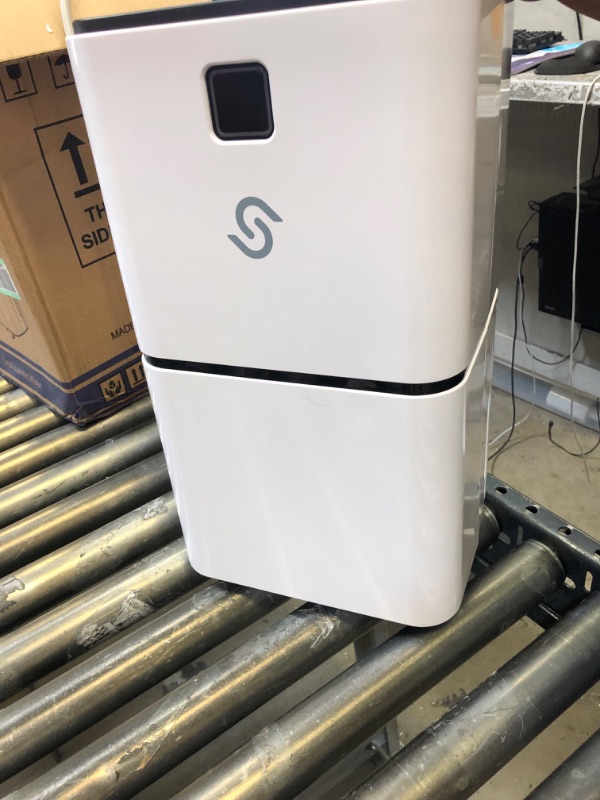 Photo 4 of 1500 Sq. Ft Dehumidifier for Large Room and Basements, HUMILABS 22 Pints Dehumidifiers with Auto or Manual Drainage, 0.528 Gallon Water Tank with Drain Hose, Intelligent Humidity Control, Auto Defrost, Dry Clothes, 24HR Timer 1500 sq.ft
