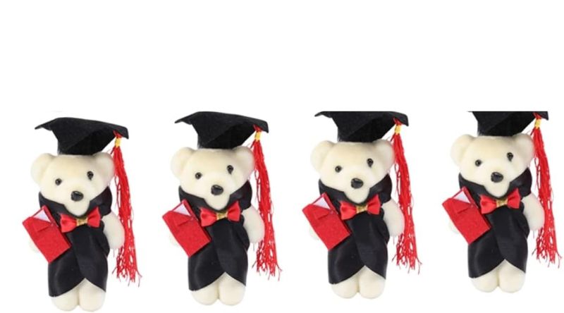 Photo 1 of 10 Dr. Bear Doll Cubs Gifts Miniature Gifts Bear Gift Graduation Bears Class of 2023 Bear Bouquet Ornaments Delicate Accessories Foam Bear Adornments for Bouquet
